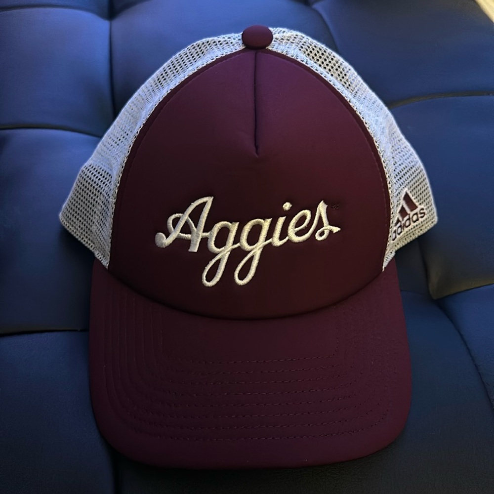 Texas A&M Football Aggie Script Hat